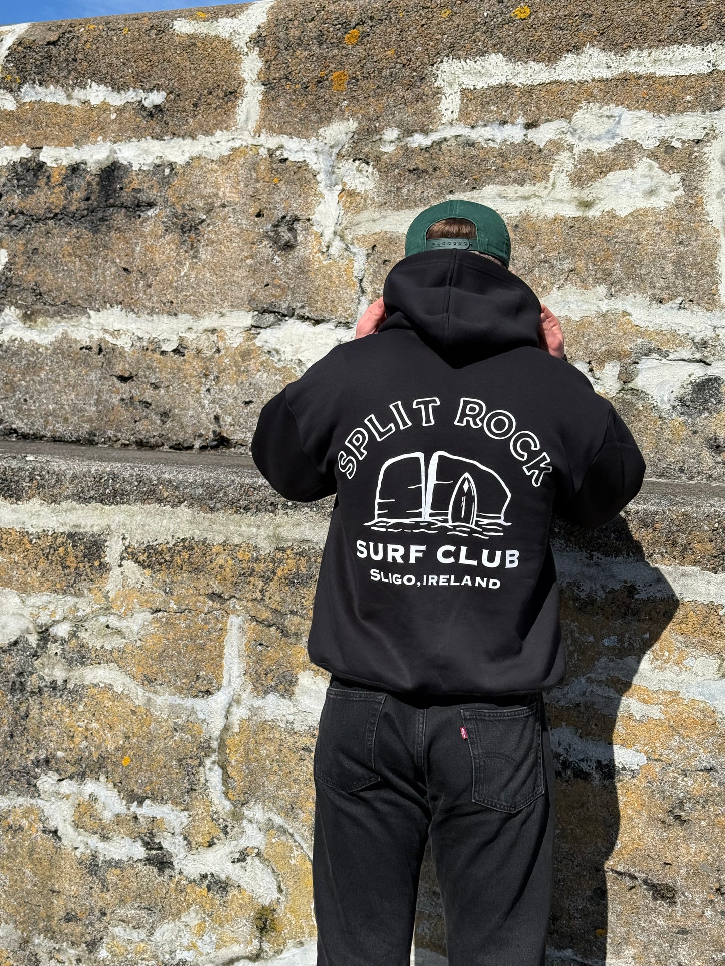 Split Rock Hoodie - Black
