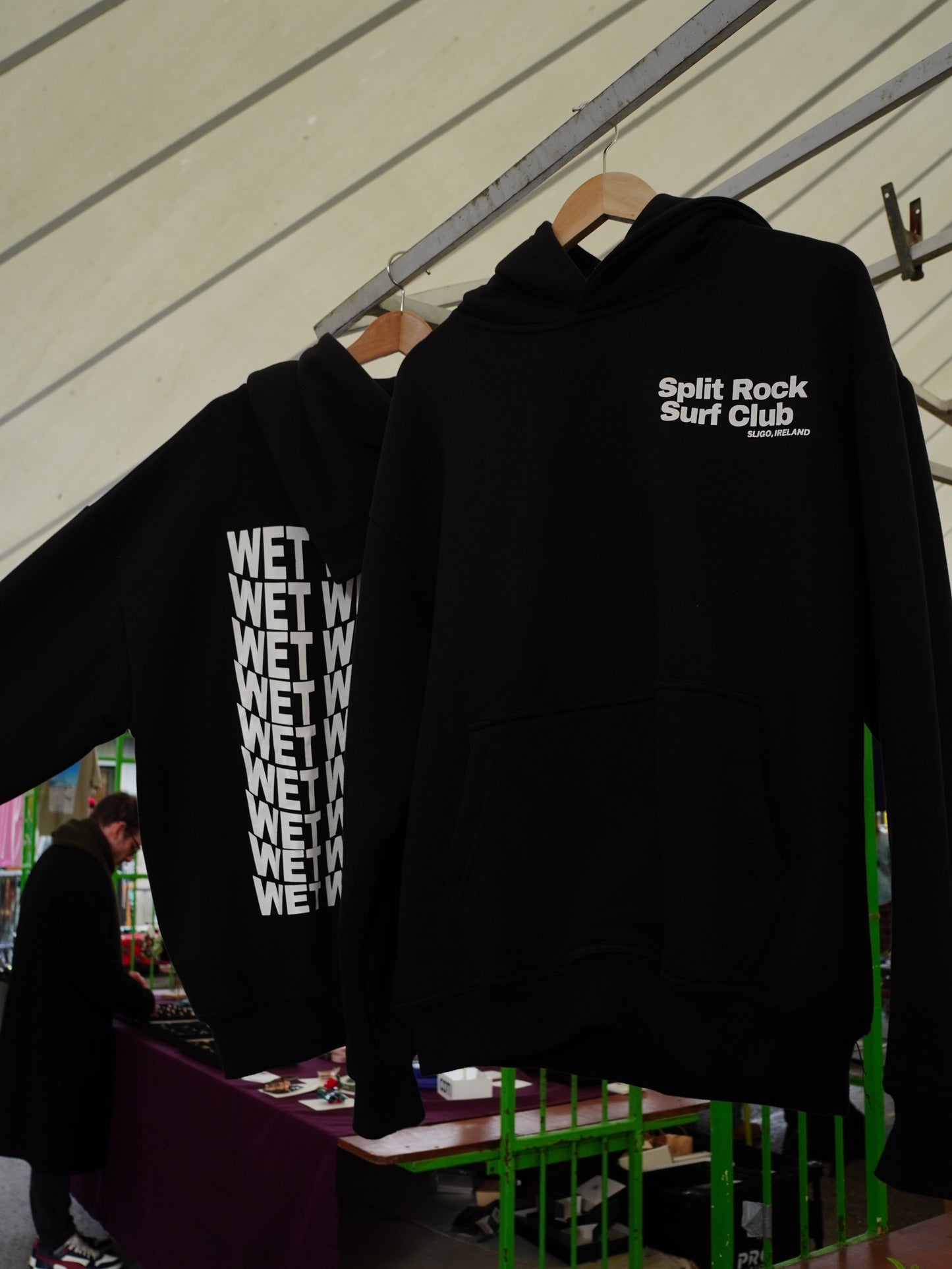 Wet Wetsuits Hoodie Black